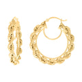 14K Gold Fancy Earrings 4mm-31