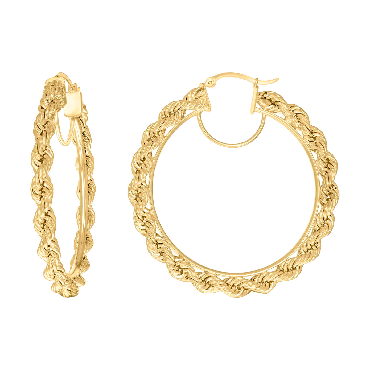 14K Gold Fancy Earrings 5mm-50