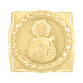10K Yellow Gold Mens St. Jude Religious Ring