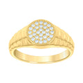 14K Gold Cubic Zirconia Ring