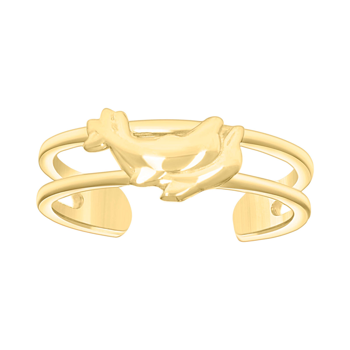 14K Gold Toe Ring