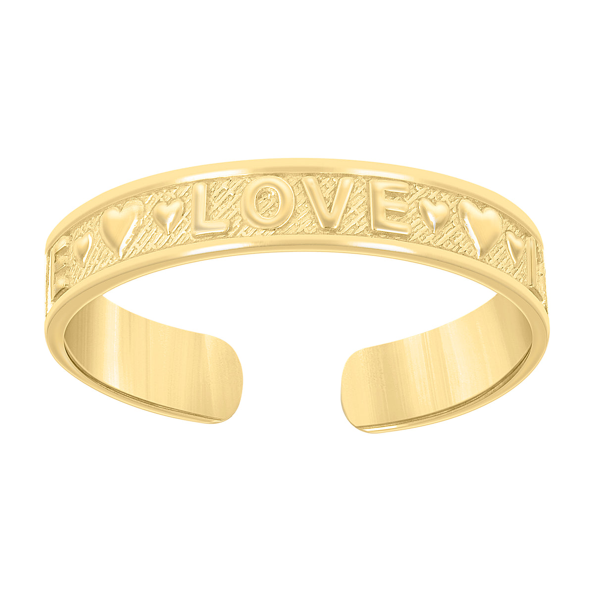 14K Gold Toe Ring
