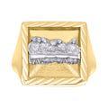 14K Gold Cubic Zirconia Ring
