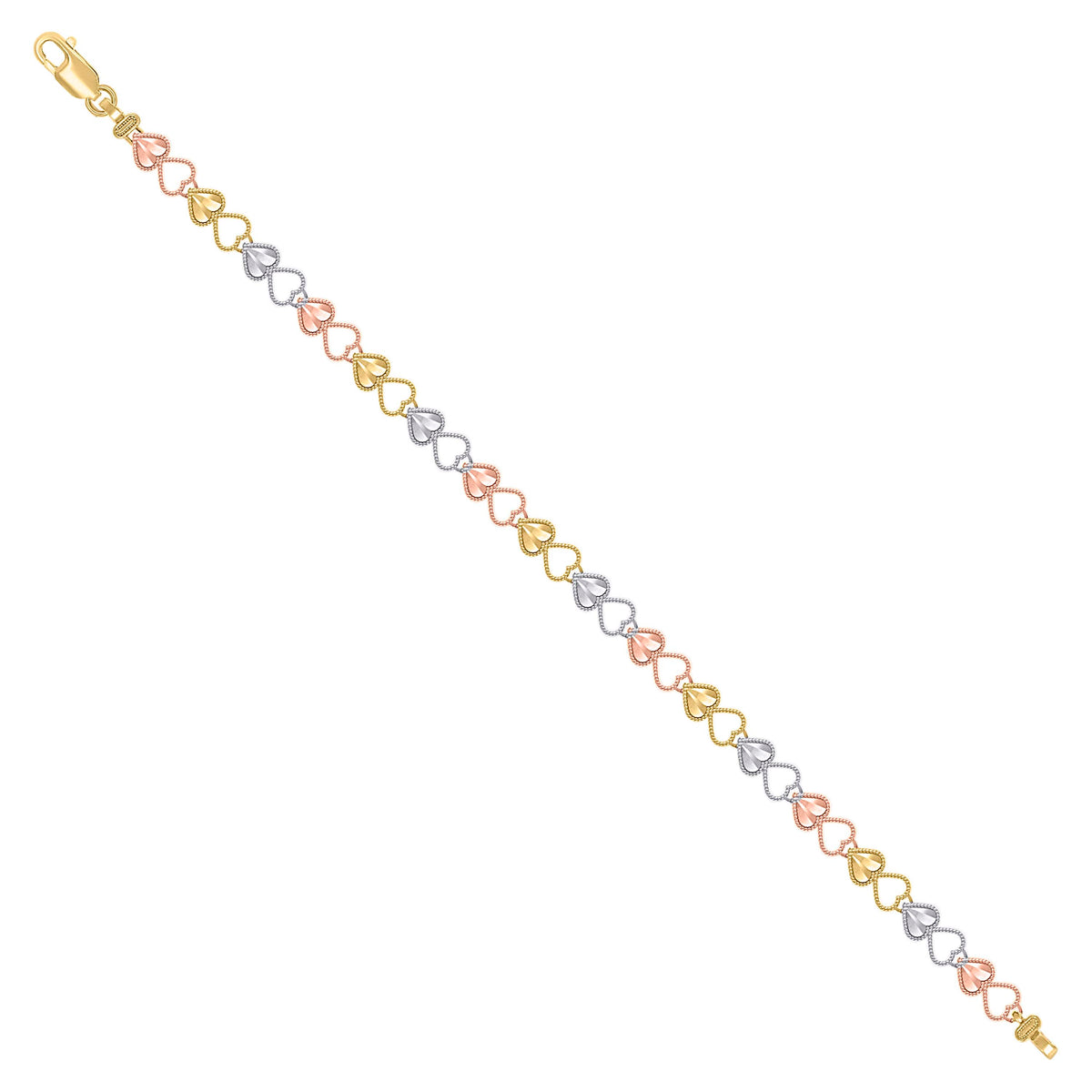 14K Gold Bracelet 7.5"