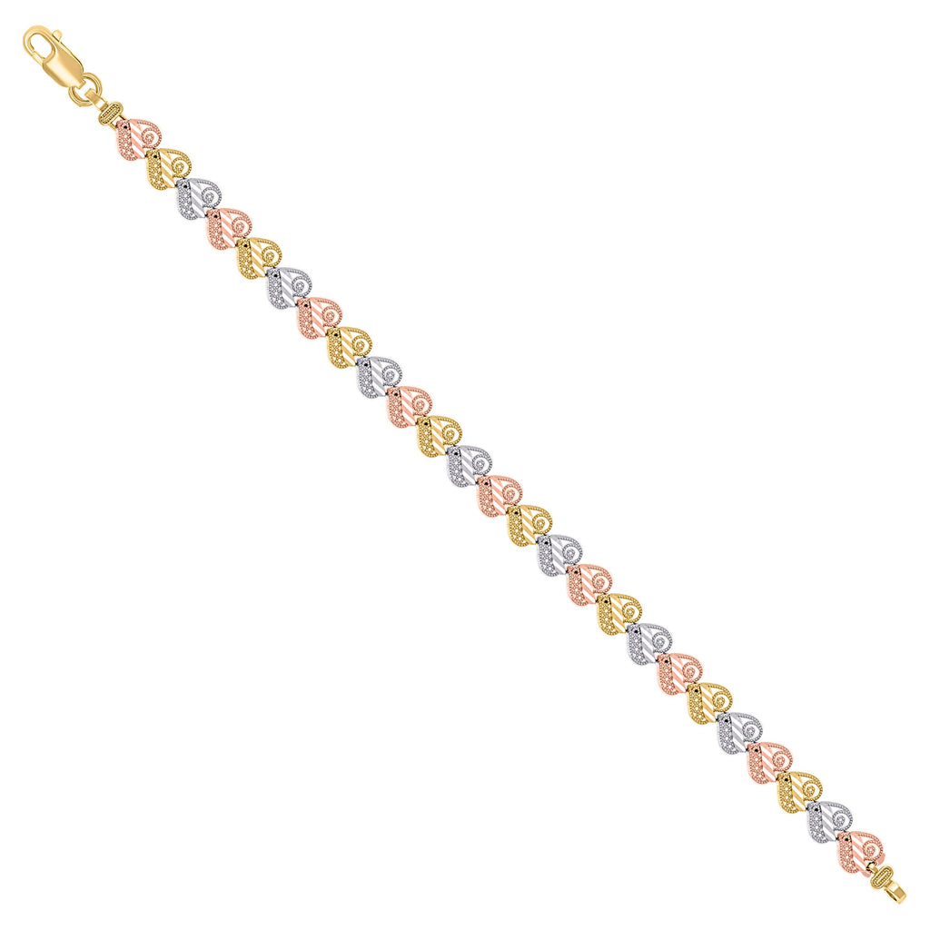 14K Gold Bracelet 7.5"
