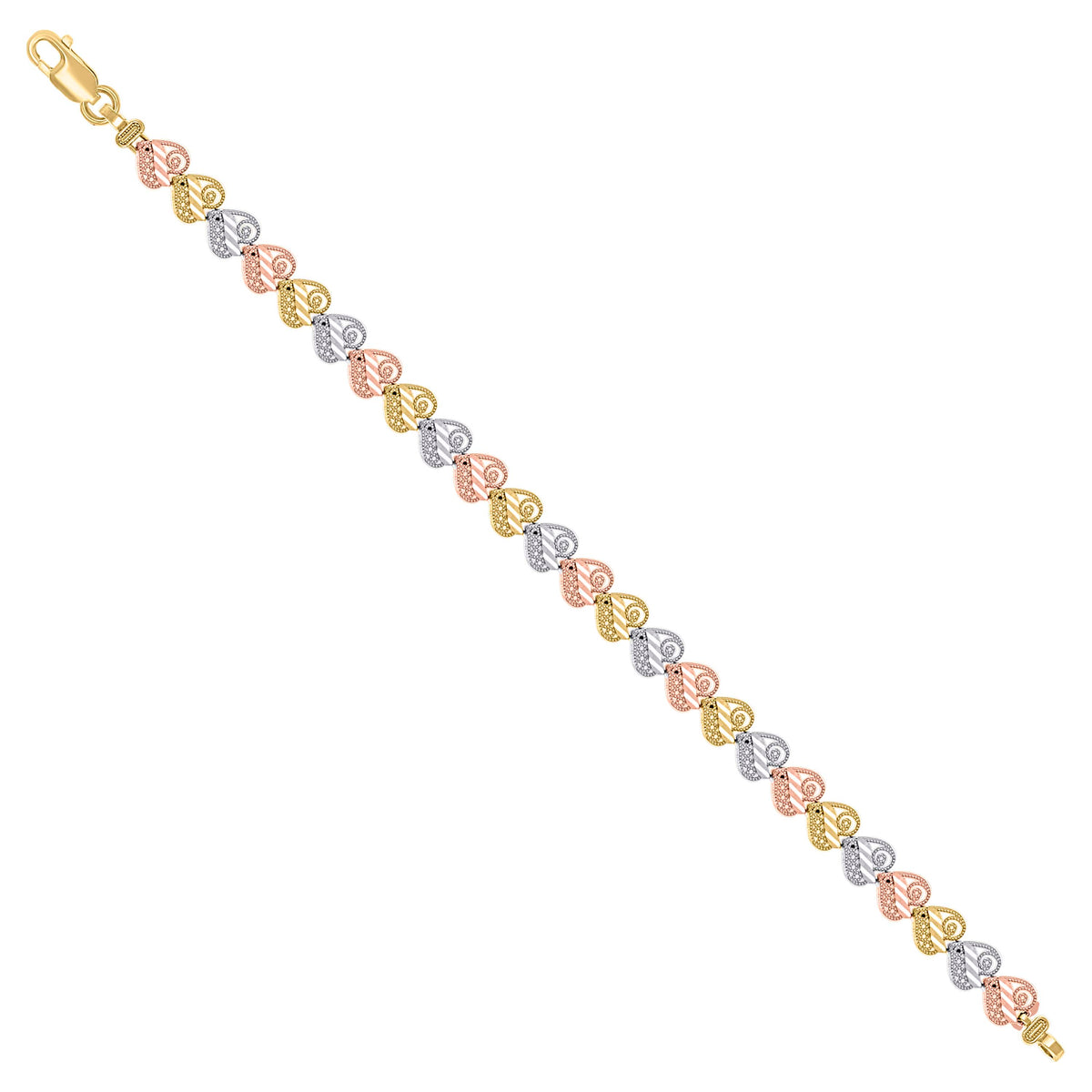 14K Gold Bracelet 7.5"