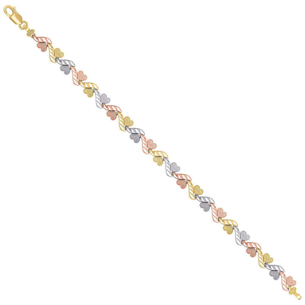 14K Gold Bracelet 7.5"