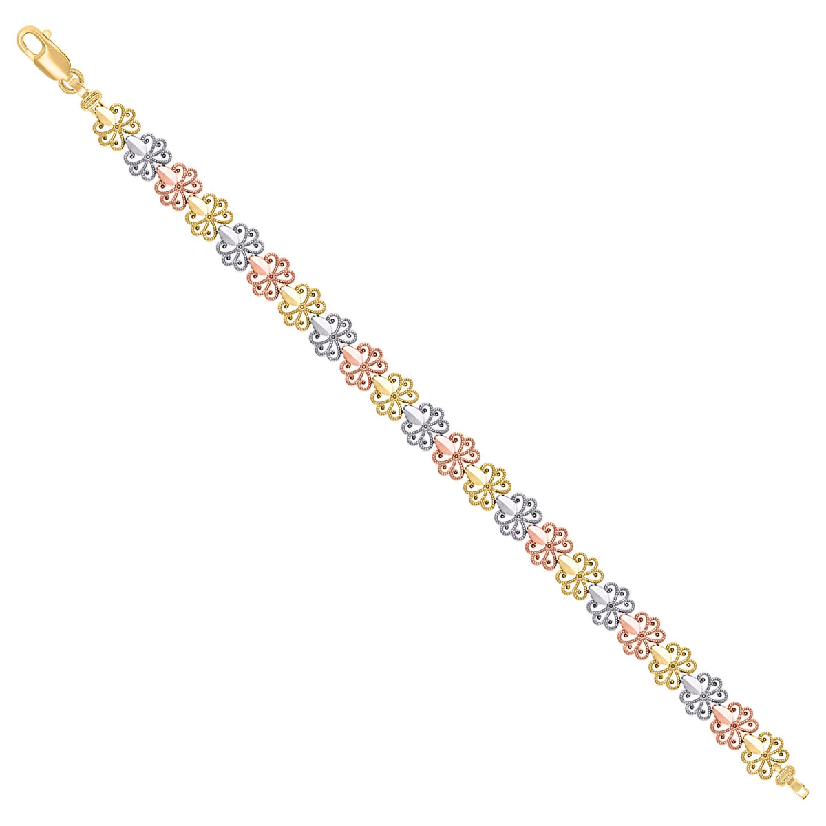 14K Gold Bracelet 7"