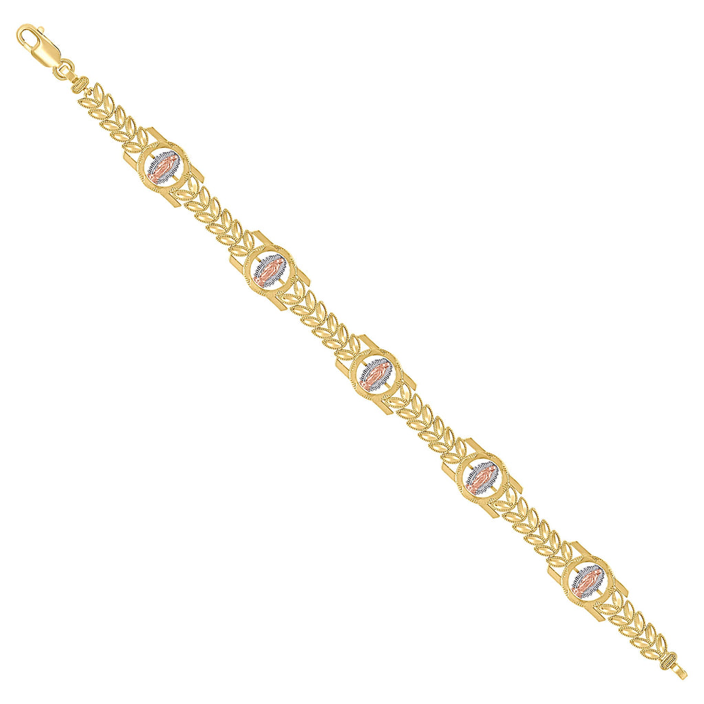 14K Gold Bracelet 7.5"
