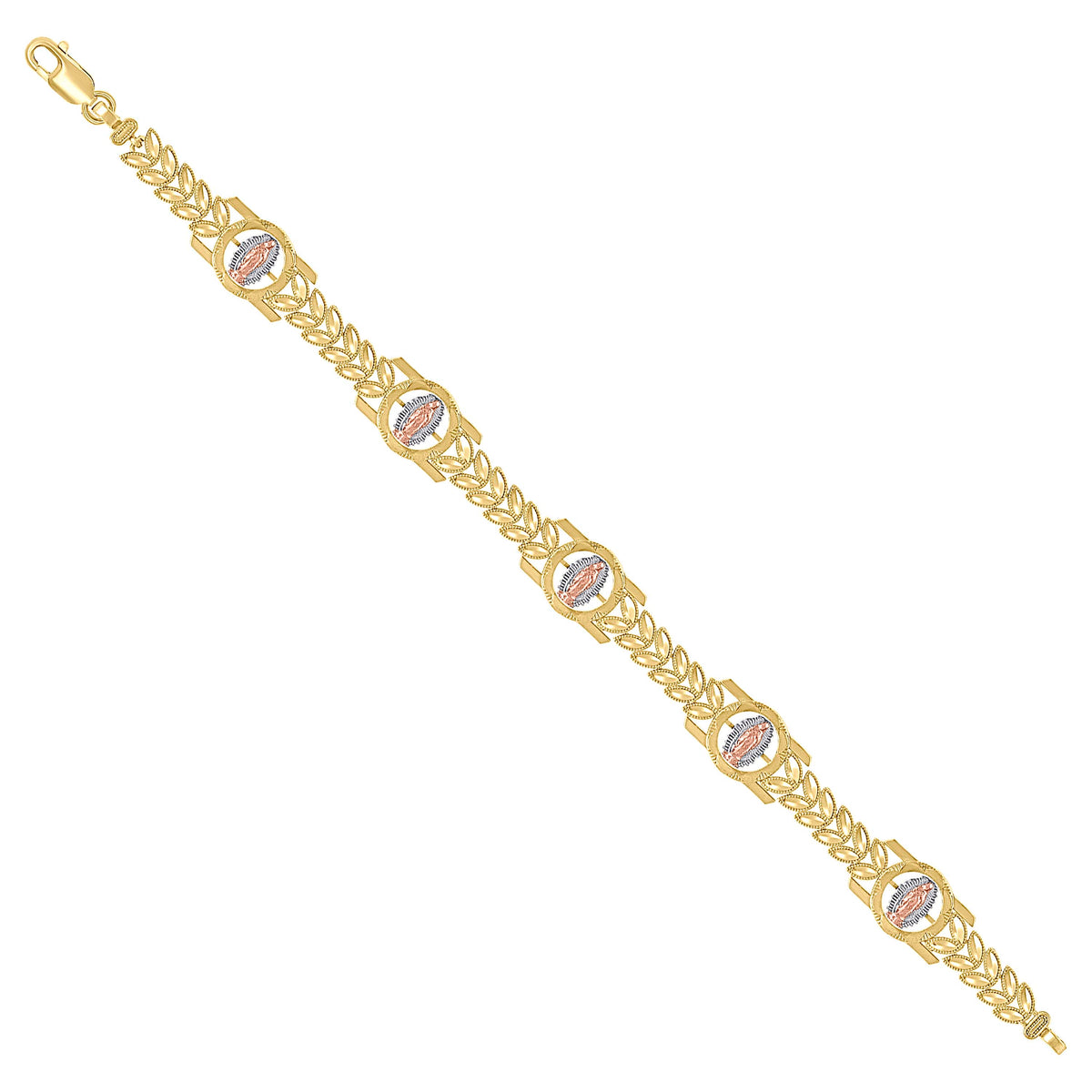 14K Gold Bracelet 7.5"