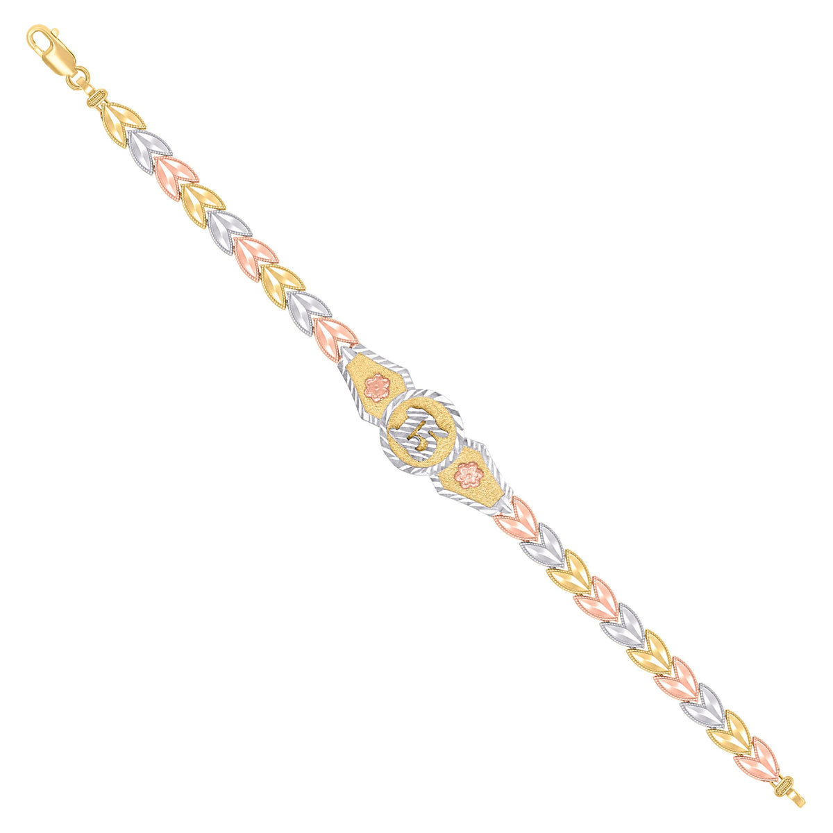 14K Gold Bracelet 7.5"