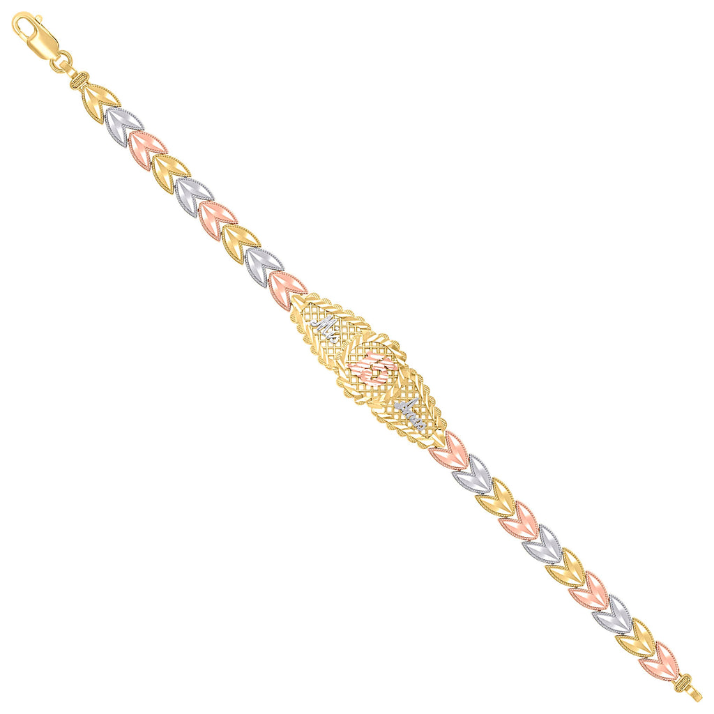 14K Gold Bracelet 7.5"