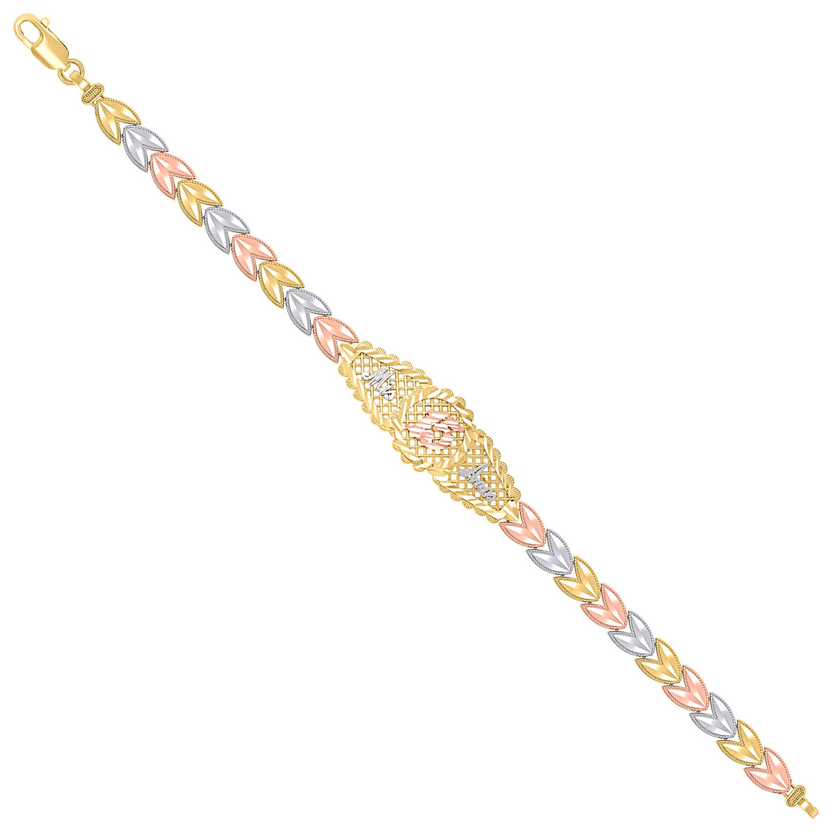 14K Gold Bracelet 7.5"