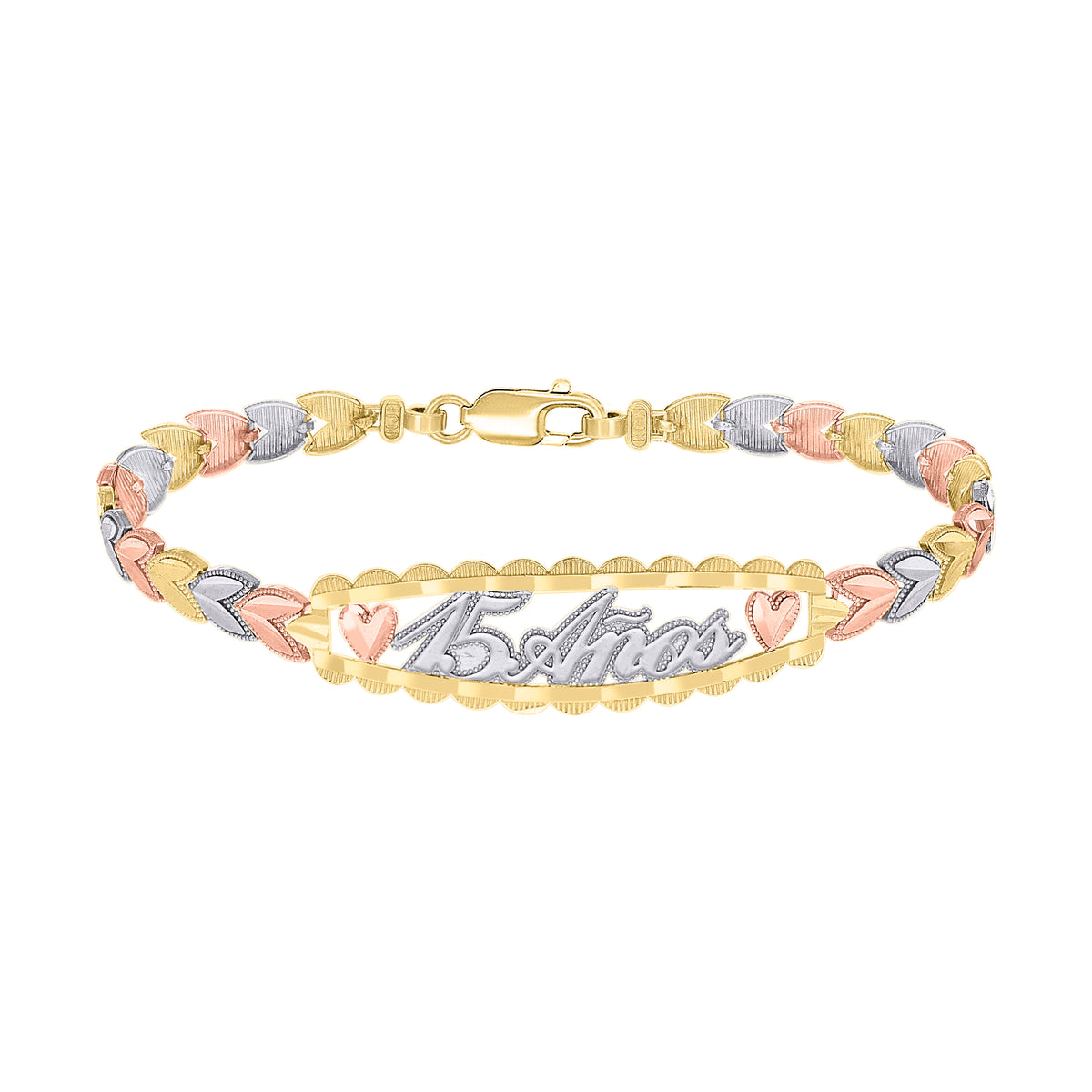 14K Gold Bracelet 7.5"