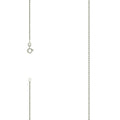 925 Silver Solid Rope Chain 1mm
