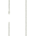 925 Silver Solid Rope Chain 2.5mm-22"