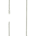 925 Silver Solid Rope Chain 3mm-16"