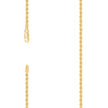 925 Silver Solid Rope Chain 3.5mm-24"