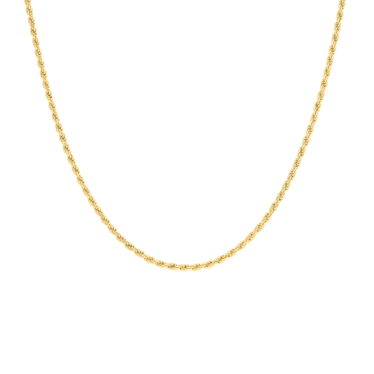 925 Silver Solid Rope Chain 1mm-24"