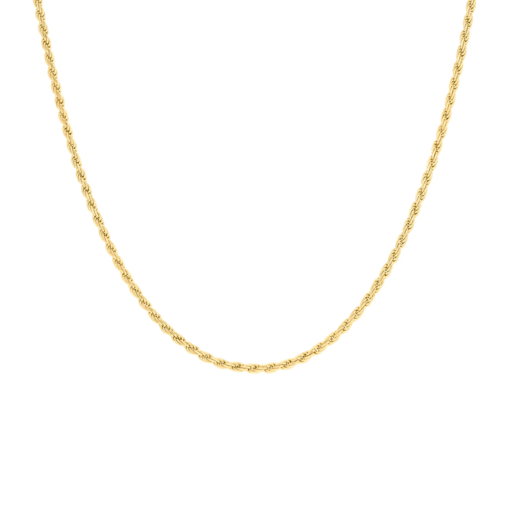 925 Silver Solid Rope Chain 1mm-8"