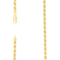 925 Silver Solid Rope Chain 5mm-18"