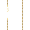 925 Silver Solid Rope Chain 2.5mm-18"