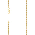 925 Silver Solid Rope Chain 3mm-24"