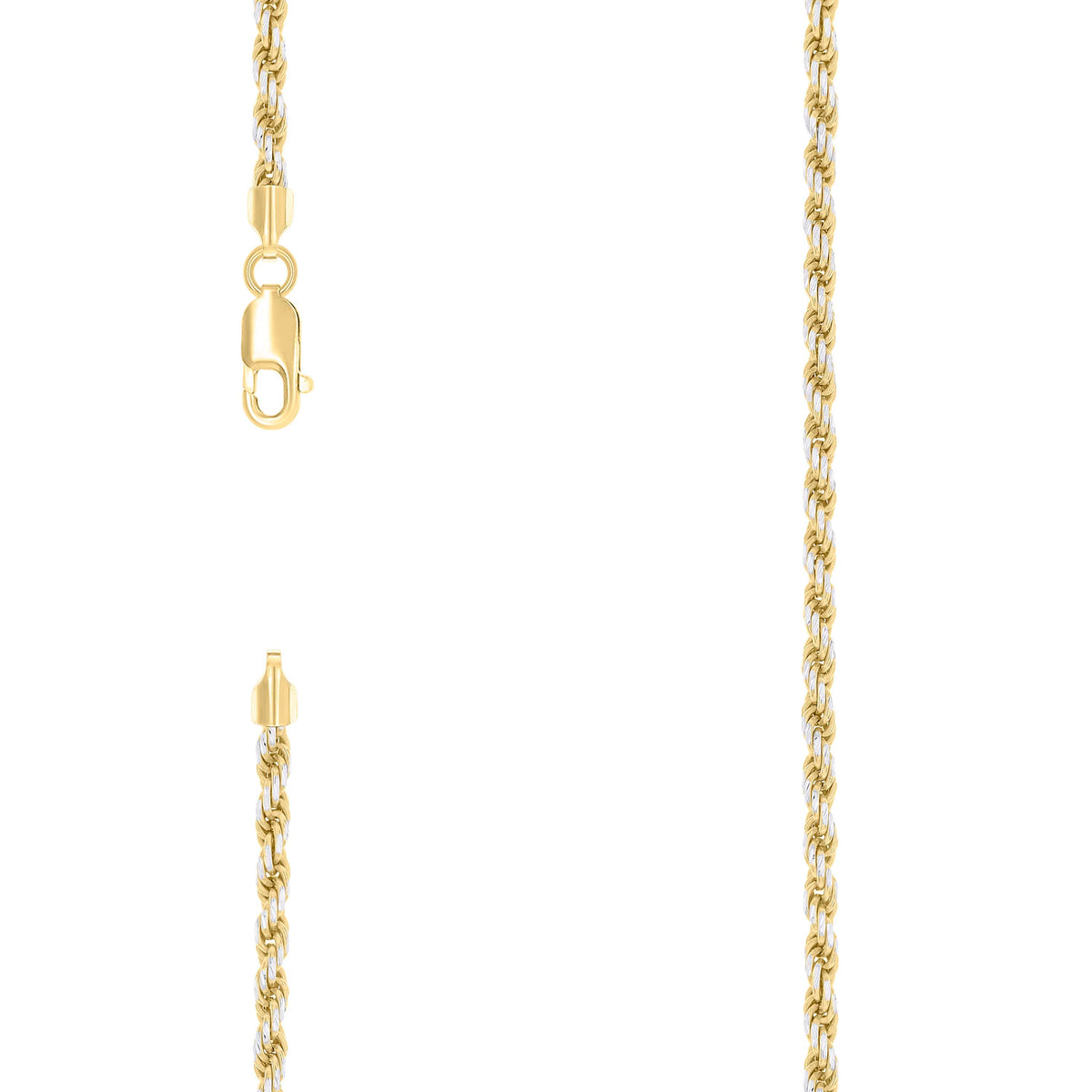 925 Silver Solid Rope Chain 3mm-24"
