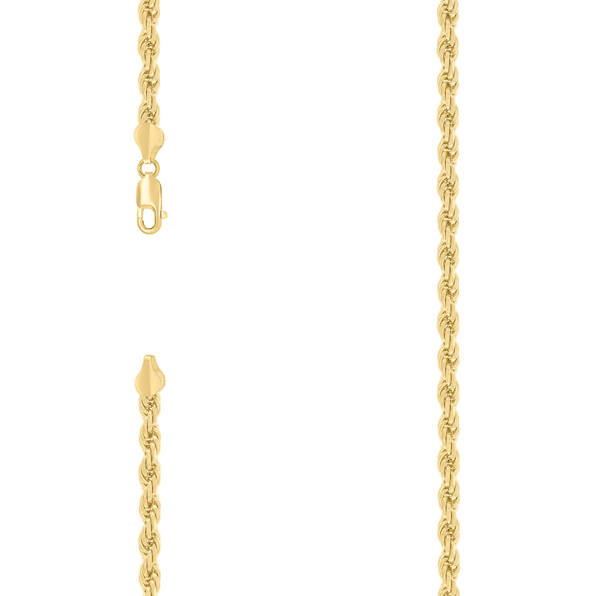 925 Silver Hollow Rope Chain 4.8mm-18"