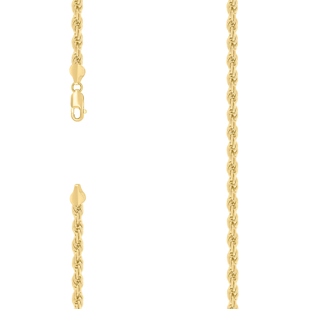 925 Silver Hollow Rope Chain 4.8mm-22"