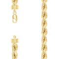 925 Silver Hollow Rope Chain 12mm-28"
