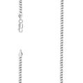 925 Silver Solid Super Flat Cuban Chain 3mm-16