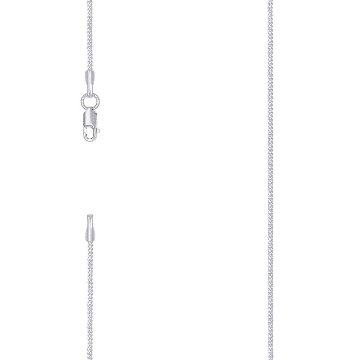 925 Silver Solid Franco Chain 0.5mm-22