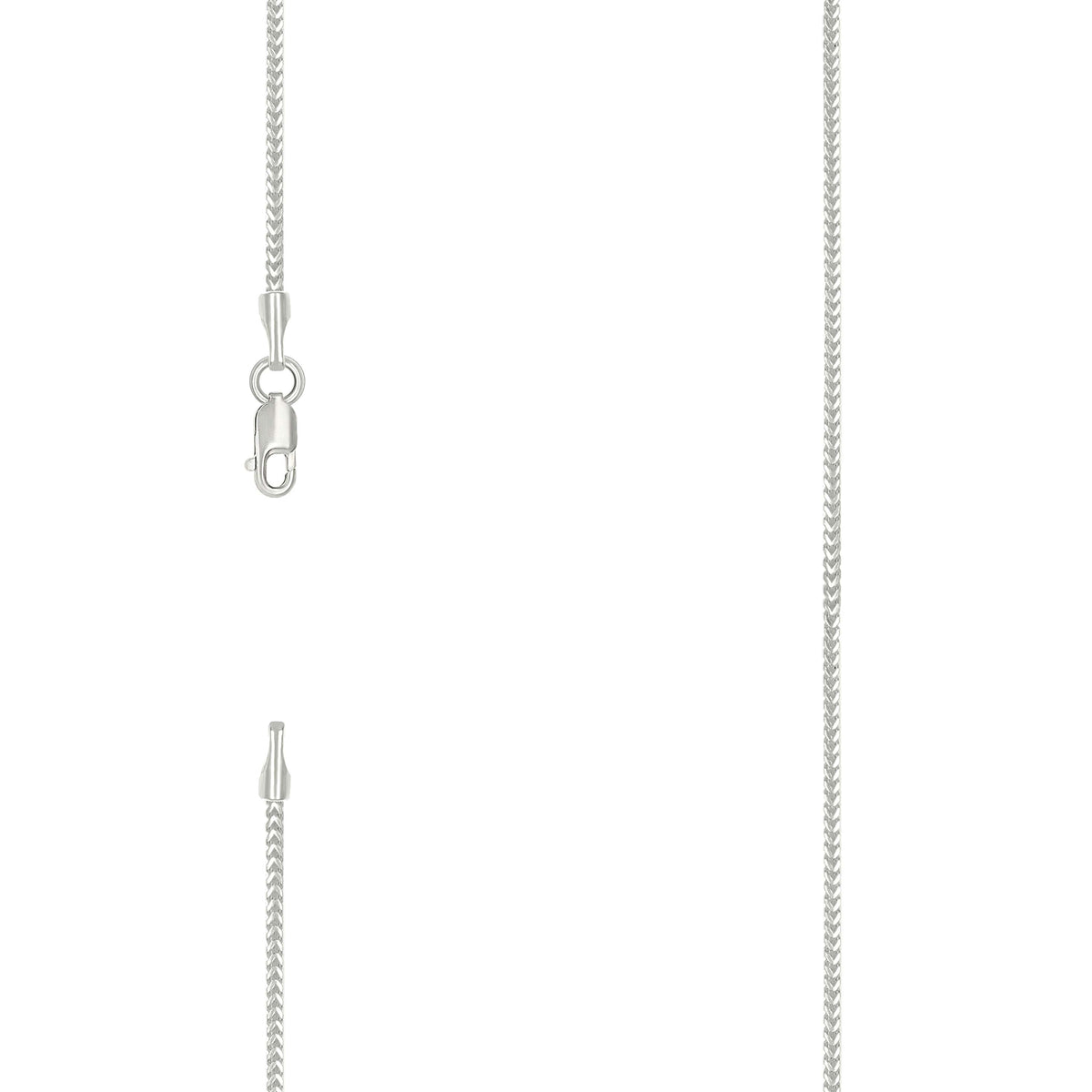 925 Silver Solid Franco Chain 040 1mm