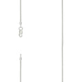 925 Silver Solid Franco Chain 040 1mm-18