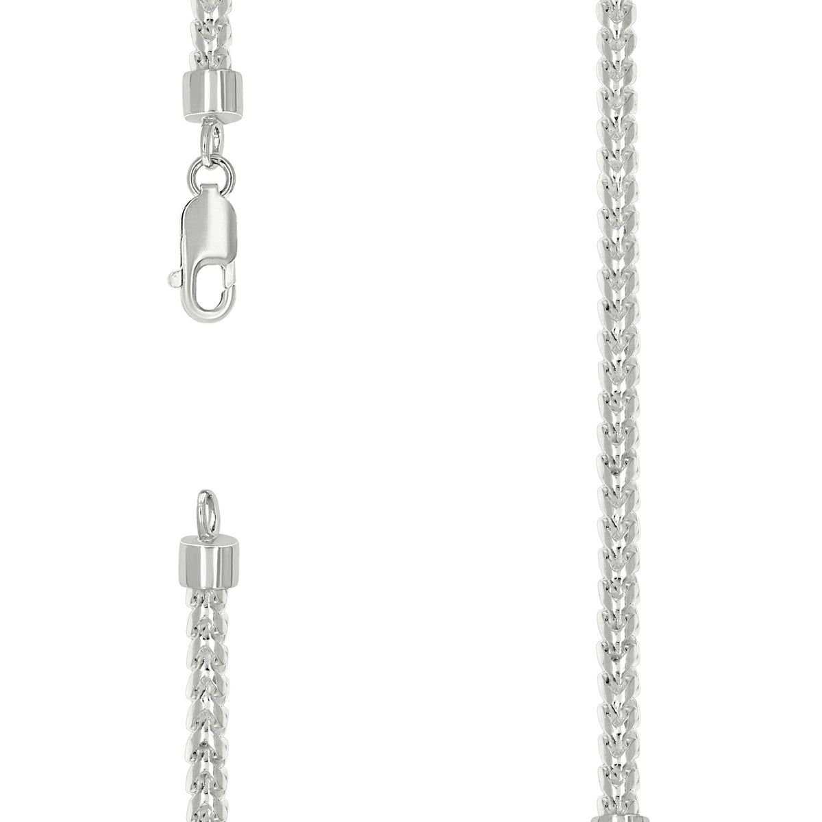 925 Silver Solid Franco Chain 3.7mm