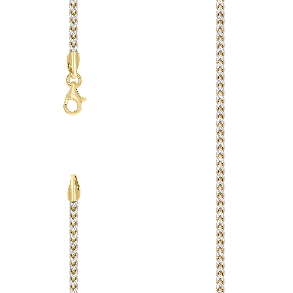 925 Silver Solid Franco Chain 2.5mm-8