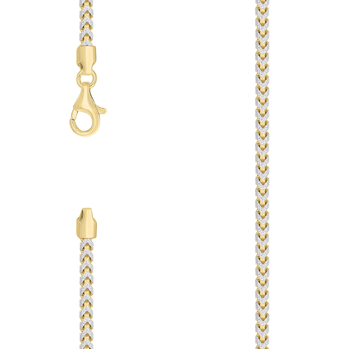 925 Silver Solid Franco Chain 3mm