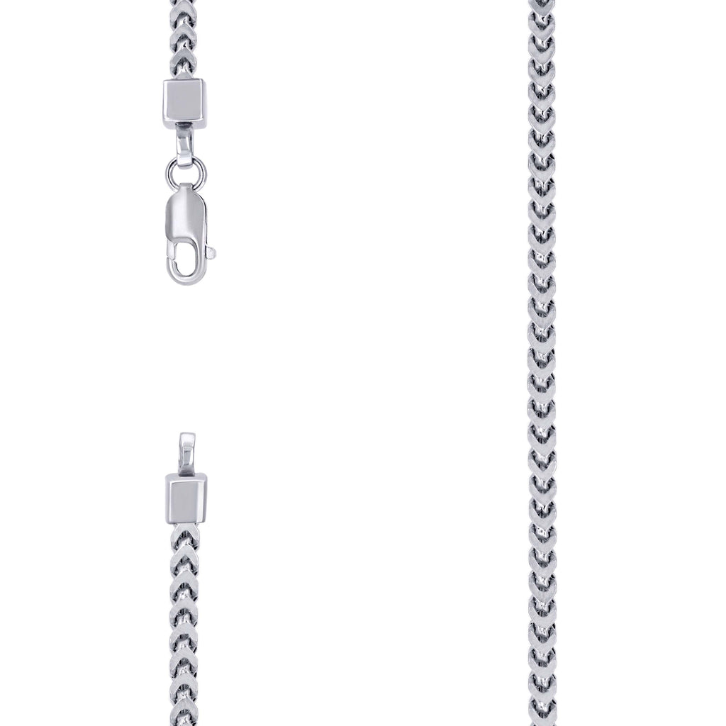 925 Silver Hollow Franco Chain 2.7mm-26