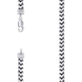 925 Silver Hollow Franco Chain 6.4mm-9