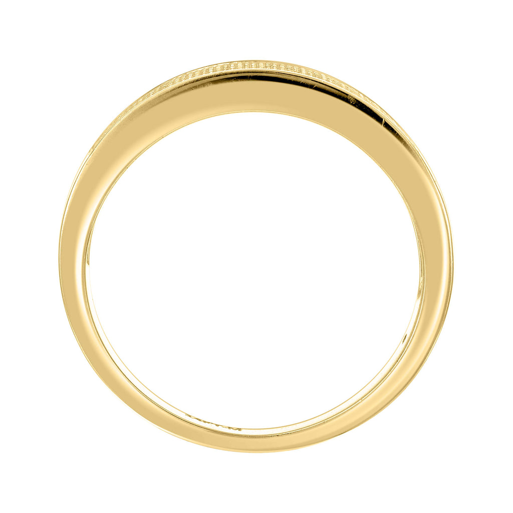 14K Gold Moissanite Ring S9
