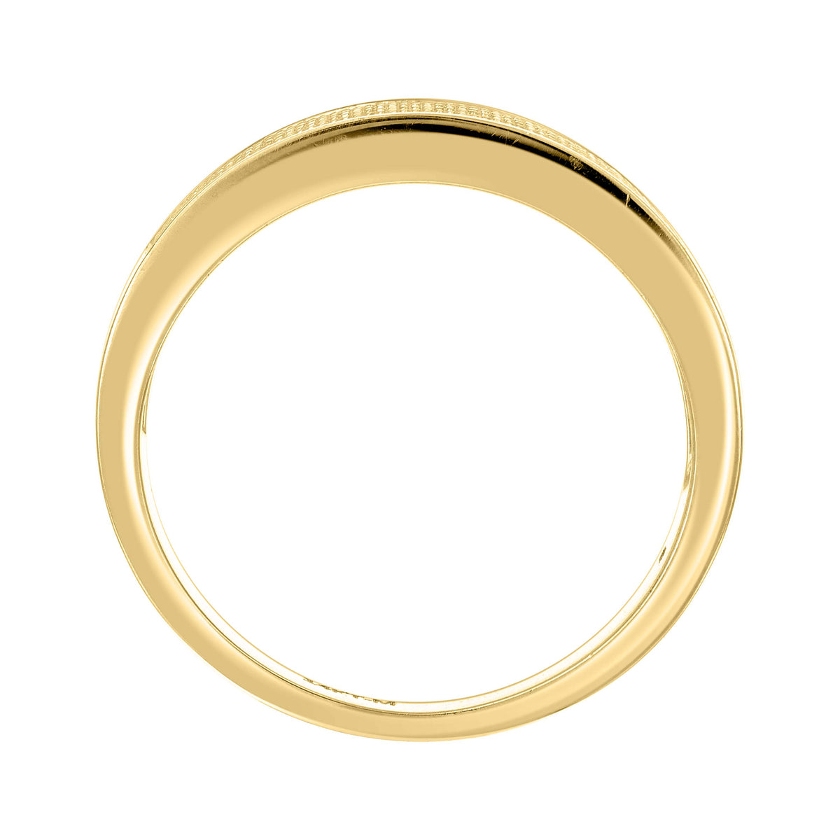 14K Gold Moissanite Ring S9