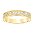 14K Gold Moissanite Ring S9