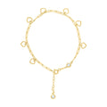 14K Gold Bracelet 8" (7"+1")