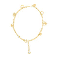 14K Gold Bracelet 8" (7"+1")