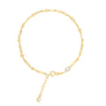 14K Gold Bracelet 8" (7"+1")