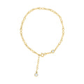 14K Gold Bracelet 8" (7"+1")