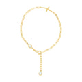 14K Gold Bracelet 8" (7"+1")