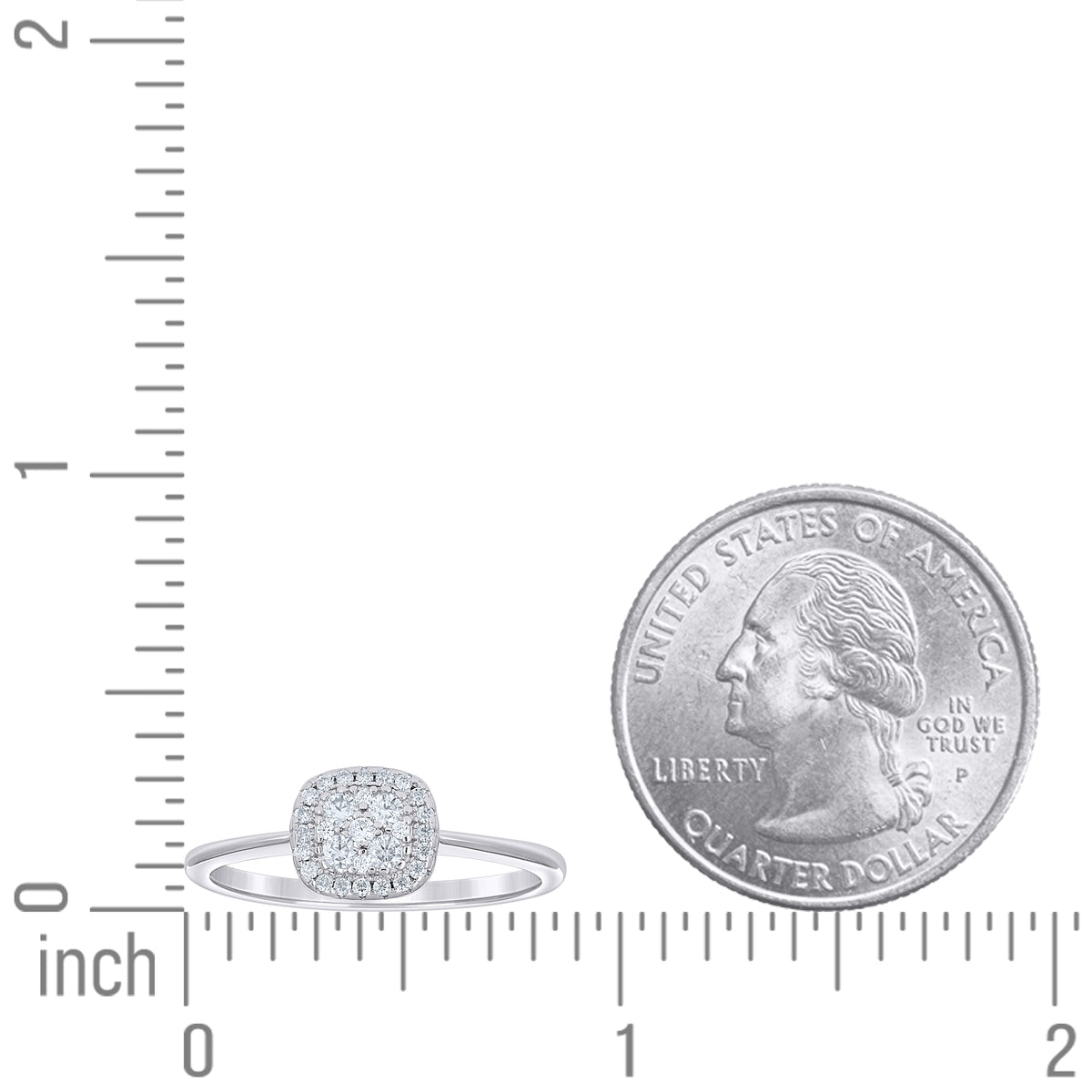 925 Sterling Silver Womens Round 0.28ct Moissanite Eternity Band Ring Size 9