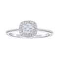925 Sterling Silver Womens Round 0.28ct Moissanite Eternity Band Ring Size 7